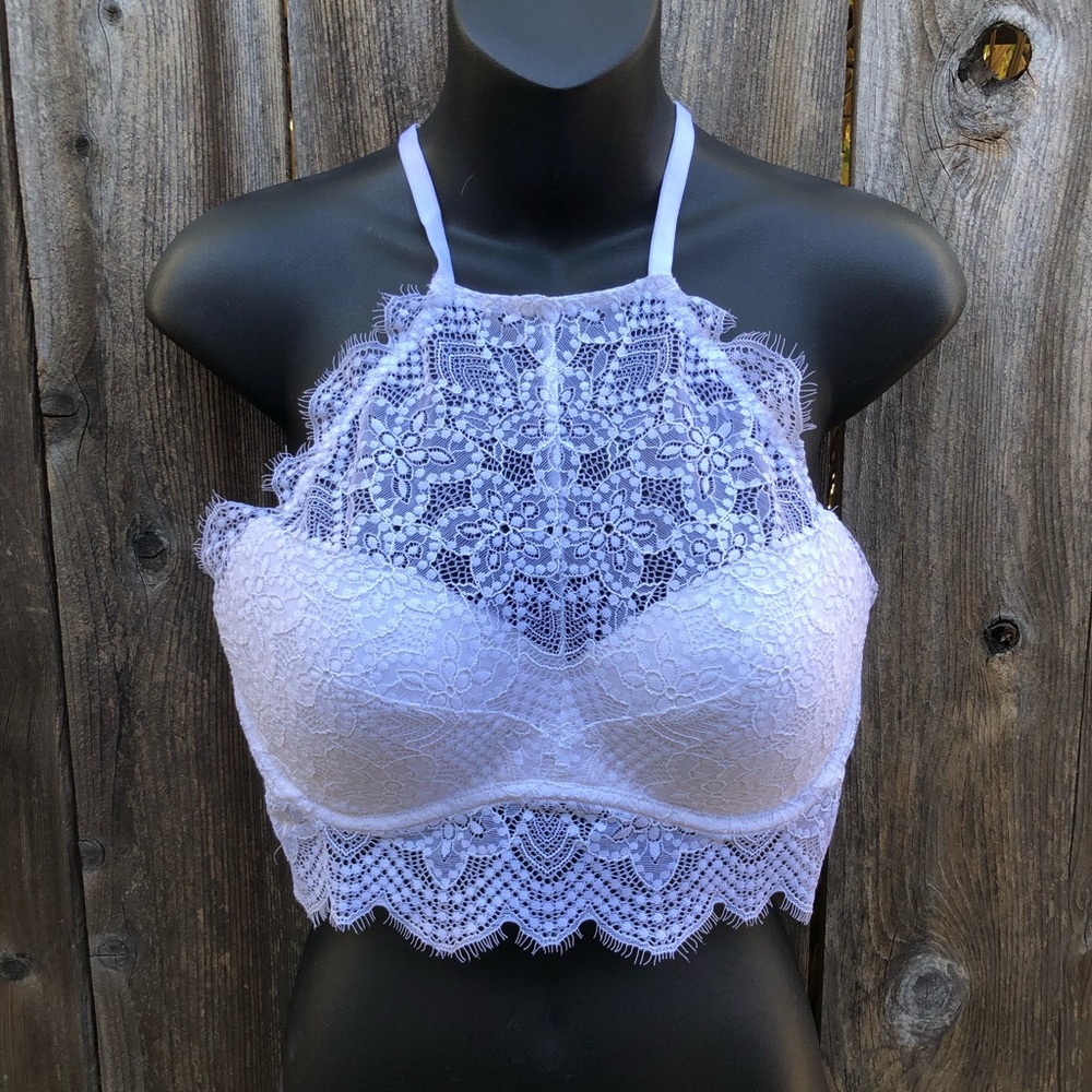 Victoria’s Secret pink lace bralette - Picture 1 of 5